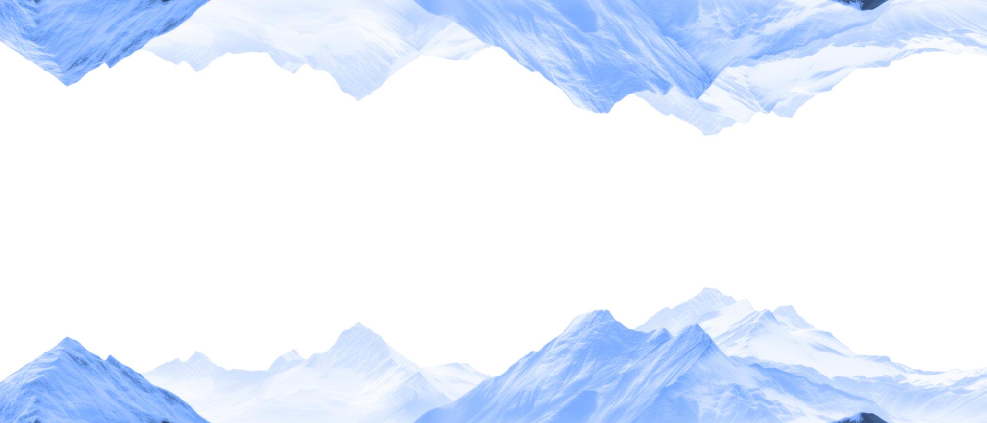 Mountain landscape representing business growth and stability